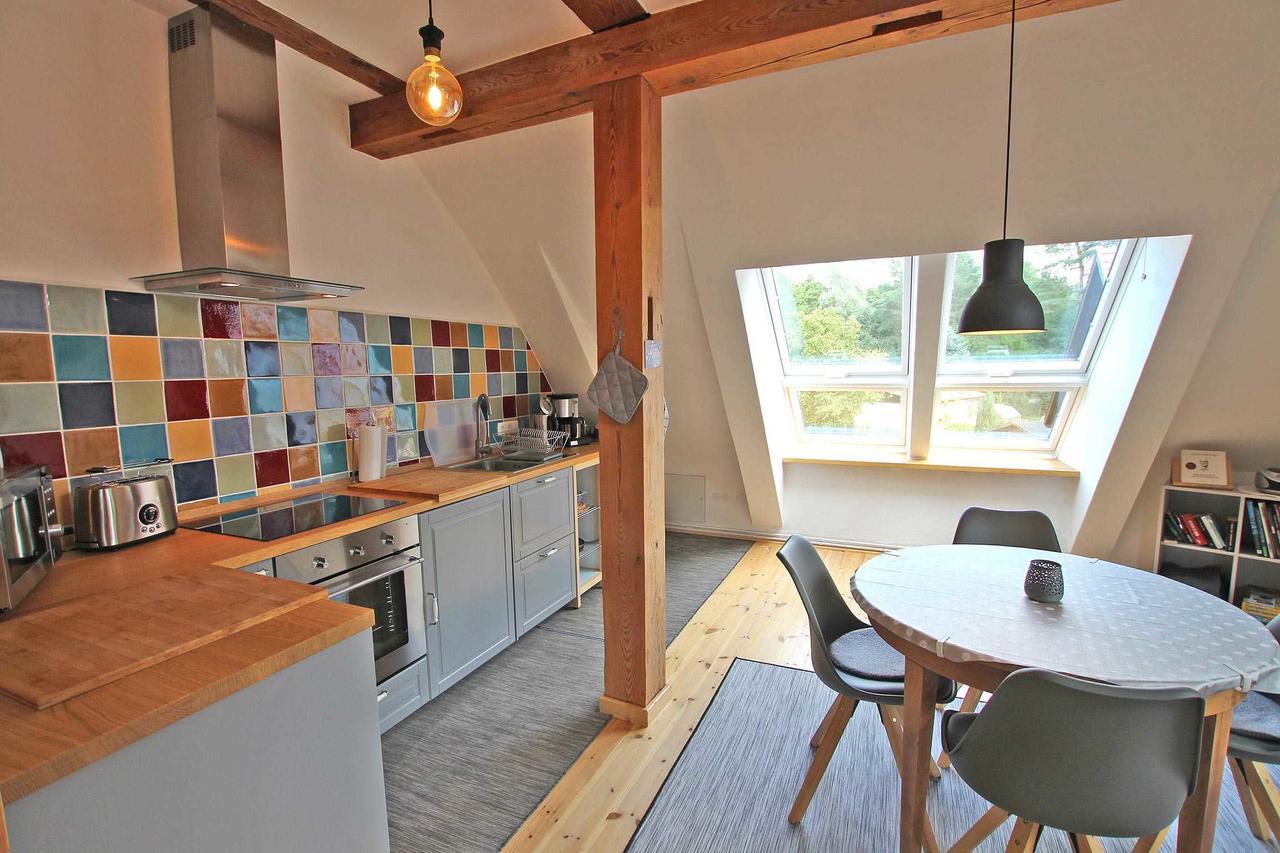 Ferienwohnung Im Forsthaus Am See Schwarz Luaran gambar