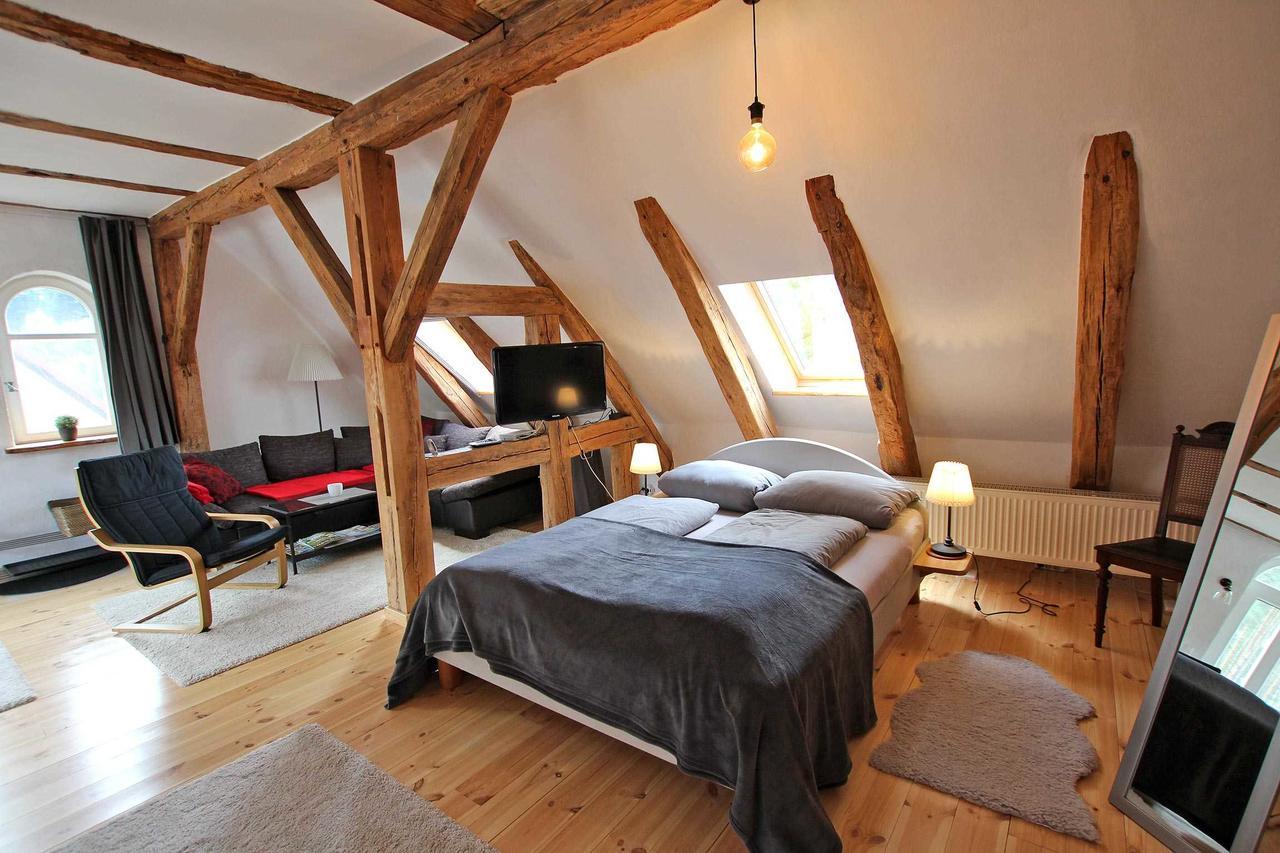 Ferienwohnung Im Forsthaus Am See Schwarz Luaran gambar