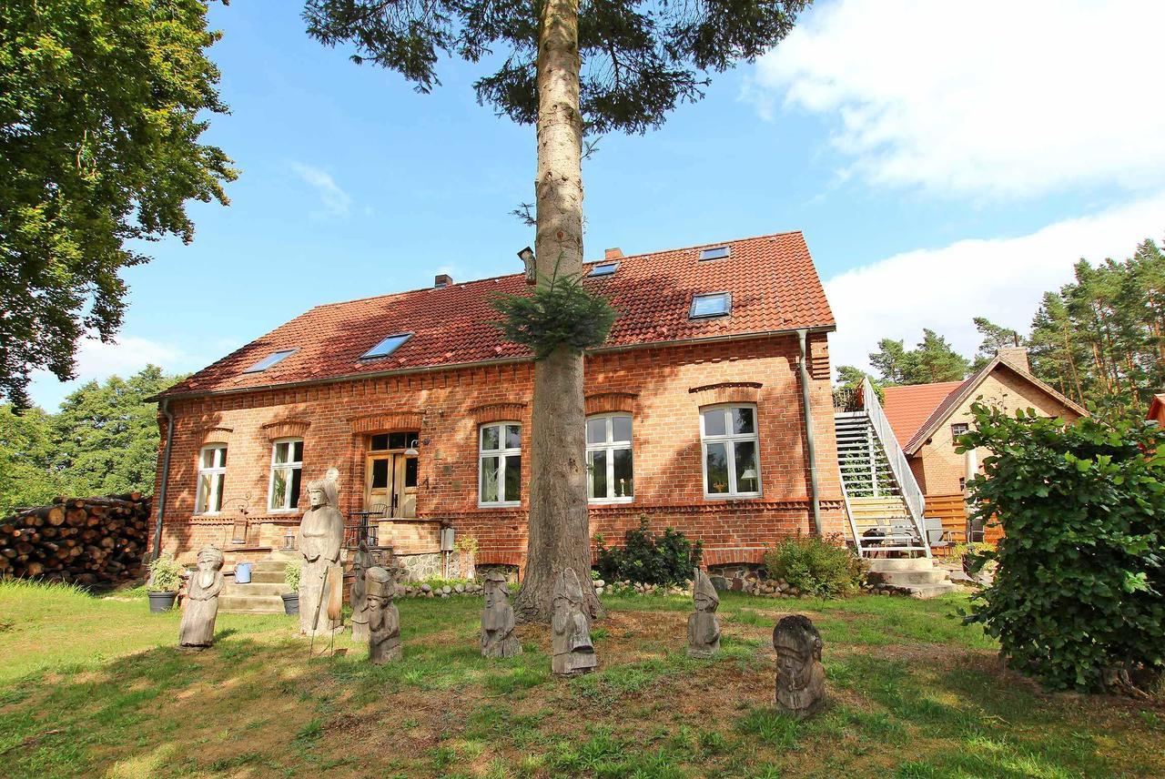 Ferienwohnung Im Forsthaus Am See Schwarz Luaran gambar